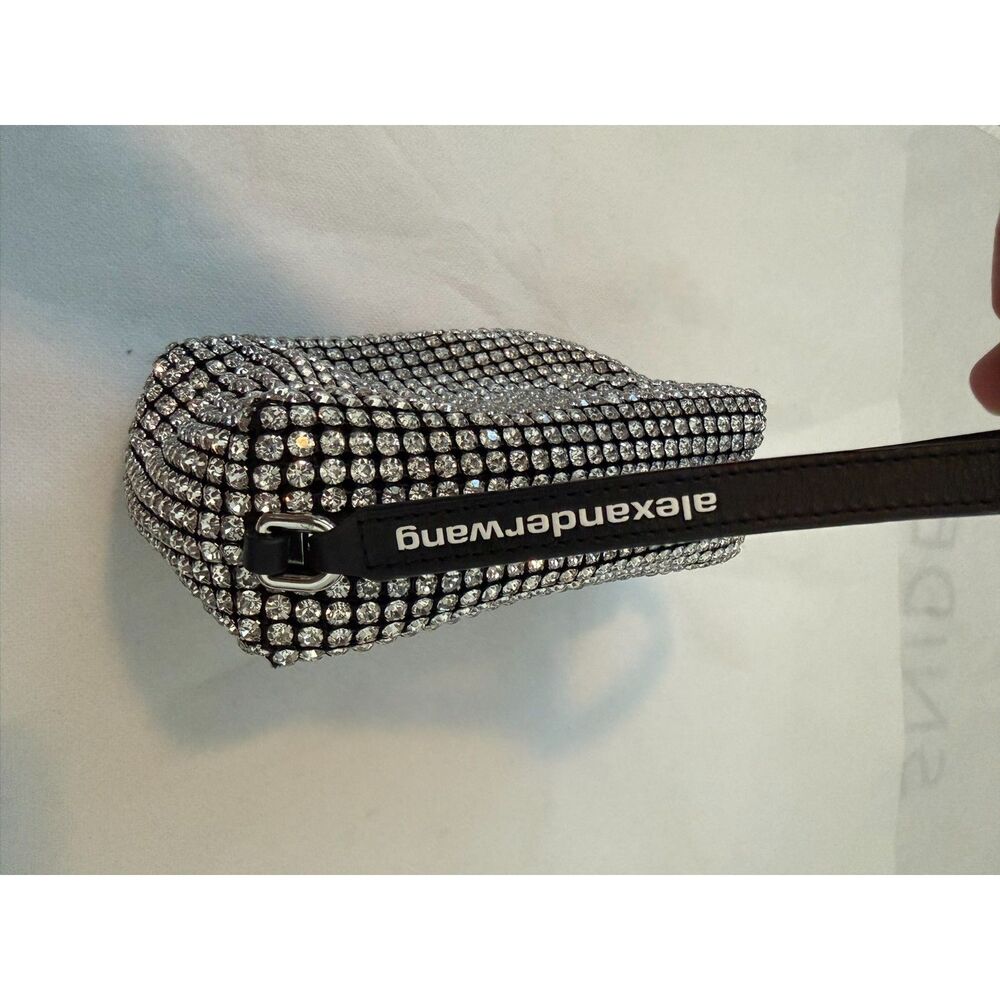Alexander Wang Heiress Pouch in Crystal Rhinestones Crossbody Bag Purse - Picture 4 of 8